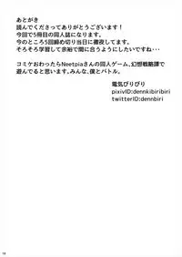 [Denki Biribiri] Oneshota Udonge (Touhou Project) [Digital]