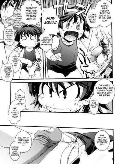 Kinpatsu x Kyonyuu ni Henshin De | Transformed Into A Busty Blonde