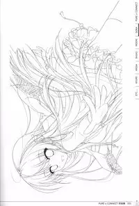 Pure x Connect illustration art book