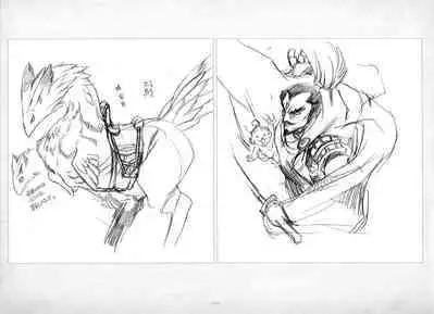 ALICESOFT ORION SCRIBBLES with CROQUIS ULTIMATE EDITION VOL.2 織音計画特別版 ラフ画集