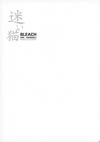 (C73) [Purincho. (Purin)] Mayoi Neko (Bleach)