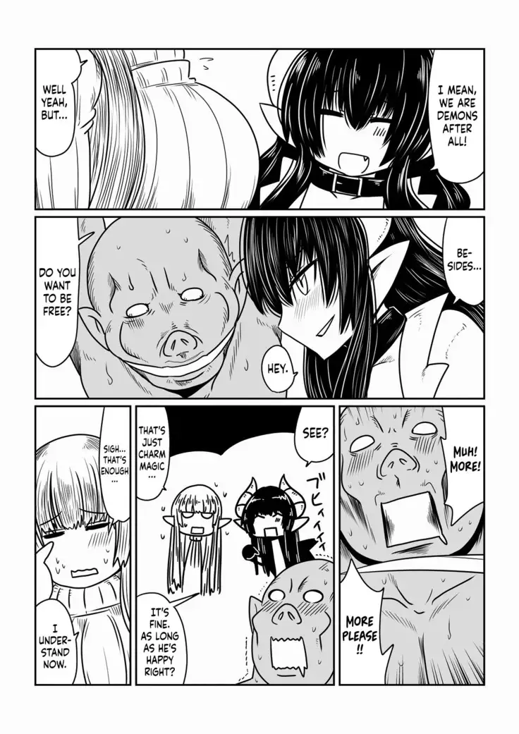 Elf-san to Succubus-san. | An Elf And A Succubus.