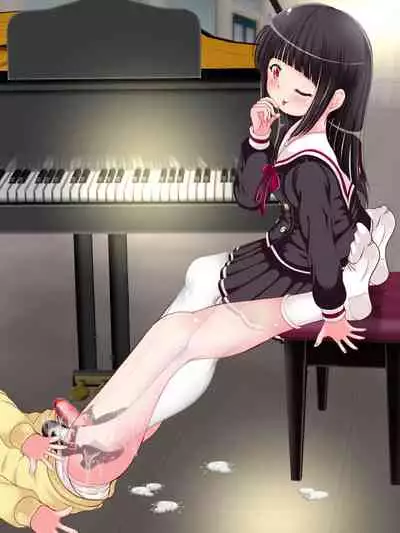 [Oneashi (Oneashi.)] Onna Gakusei no Fumi Fumi Kyouiku!? Tights & KneeSo Matsuri