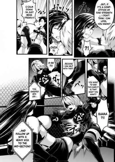 Square off! 2B vs Tifa