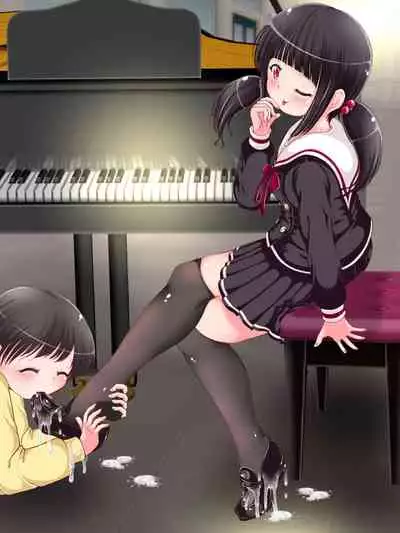 [Oneashi (Oneashi.)] Onna Gakusei no Fumi Fumi Kyouiku!? Tights & KneeSo Matsuri