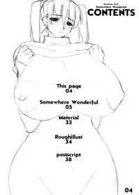 (C65) [Yaboudo Project (Narashino Zoe)] Somewhere Wonderful