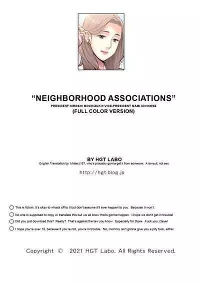 "Neighborhood Associations"