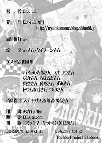 [Nyanko no Me (Tamakko)] 2nd Skin Soushuuhen (Touhou Project) [Digital]