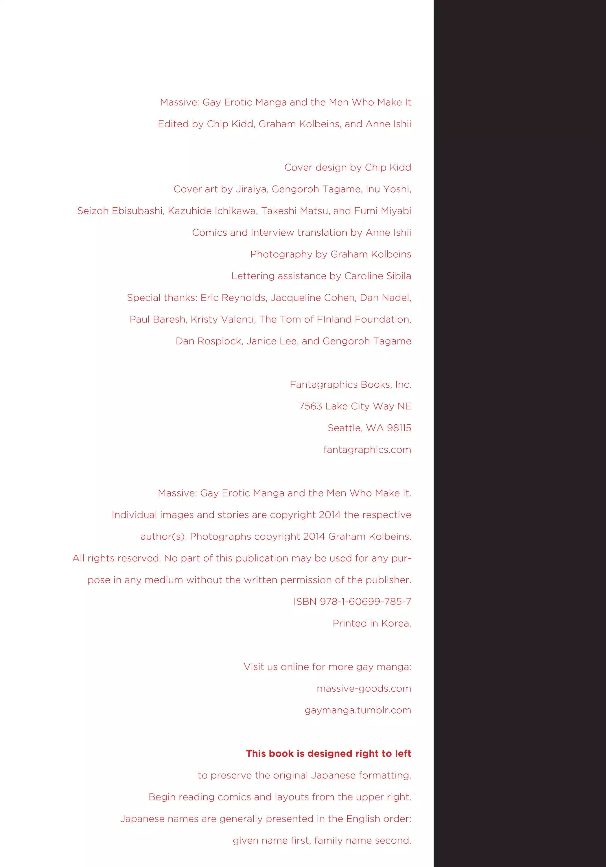 Massive - Gay Manga and the Men Who Make It