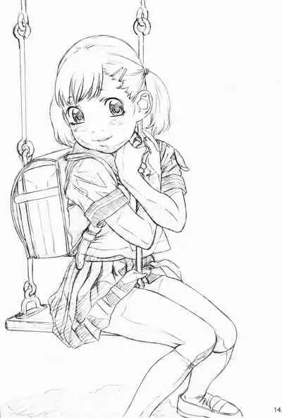 (SC35) [Momonga Club (Hayashibara Hikari)] Rakugaki-s 8 -Original Shoujo Enpitsu Genga-shuu-