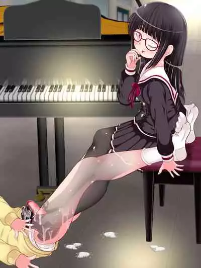 [Oneashi (Oneashi.)] Onna Gakusei no Fumi Fumi Kyouiku!? Tights & KneeSo Matsuri