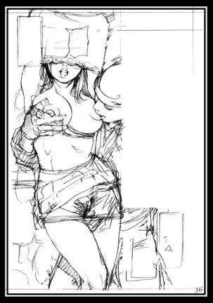 Izayoi Seishin Rough Gashuu in M Onna Senka 3