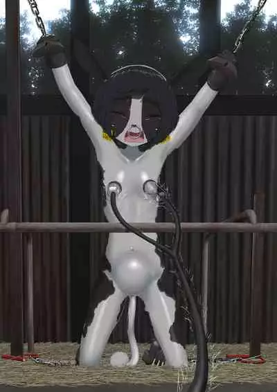 Cow Painted Girl shinshi zaibatsu