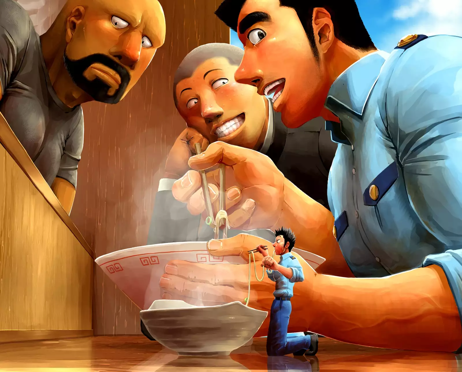 Giant Policeman - Free version