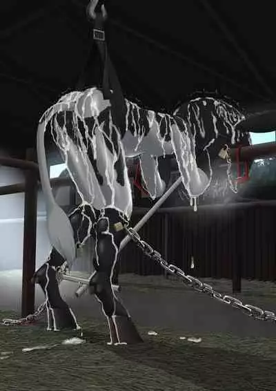 Cow Painted Girl shinshi zaibatsu