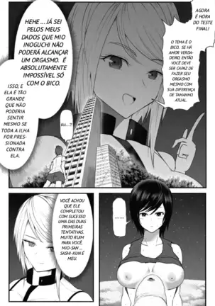 Giantess Soryuu CHECK -Super giant from the future- PT-BR