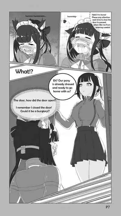 Trap for catching ponies