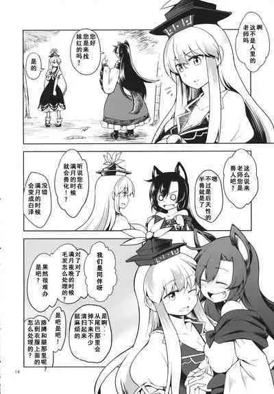(Touhou Goudou Saiji 3) [Area-S (Dra)] Eientei Werewolf (Touhou Project) [Chinese]