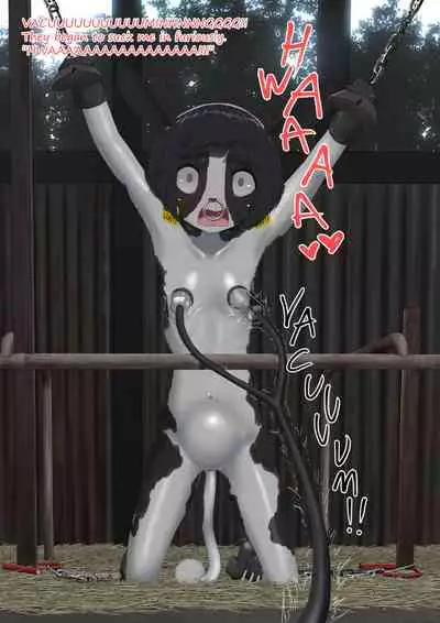 Cow Painted Girl shinshi zaibatsu