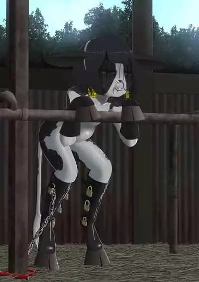 Cow Painted Girl shinshi zaibatsu