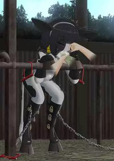 Cow Painted Girl shinshi zaibatsu