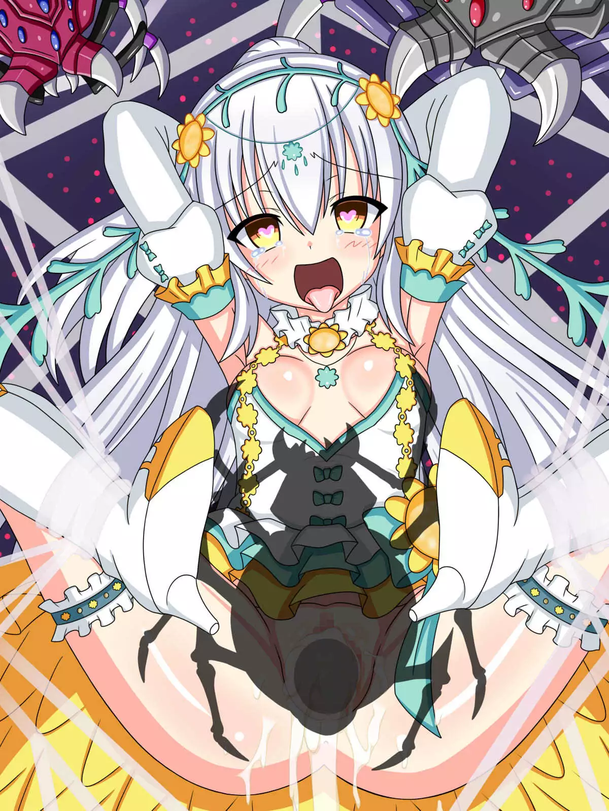 "Hanazono no Seiya" Shirotaegiku