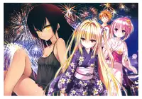 [Yabuki Kentaro] To Love-Ru -Trouble- Darkness Artbook Harem Gold