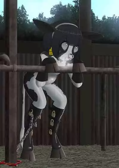 Cow Painted Girl shinshi zaibatsu