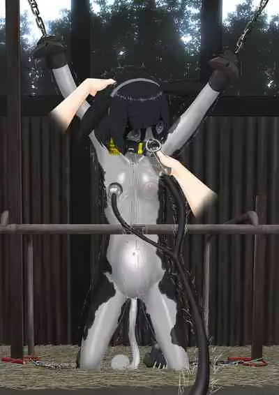 Cow Painted Girl shinshi zaibatsu