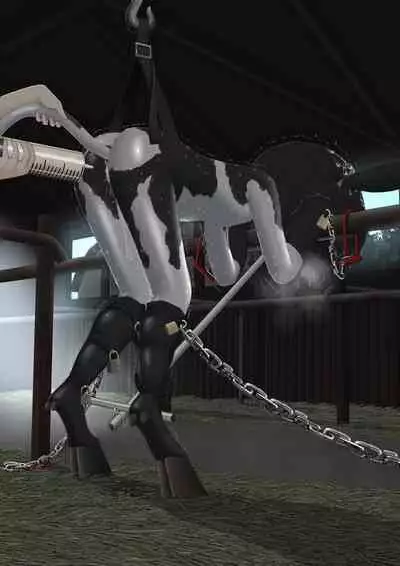 Cow Painted Girl shinshi zaibatsu