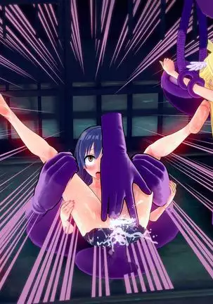 Mavis,Wendy,Lucy was played with by tentacles