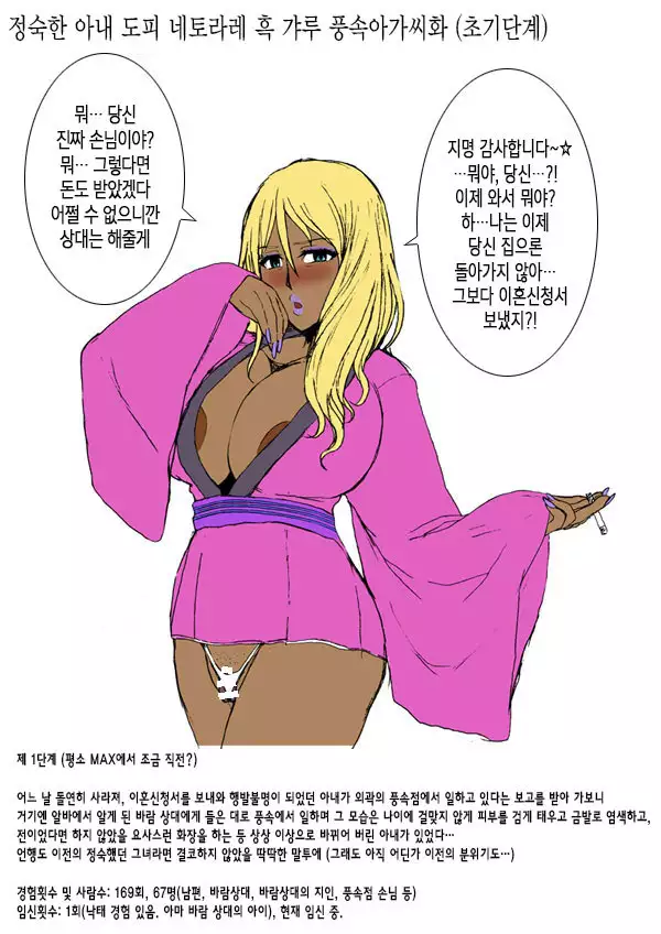 Teishuku tsuma no gyaru ochi fūzoku nikki