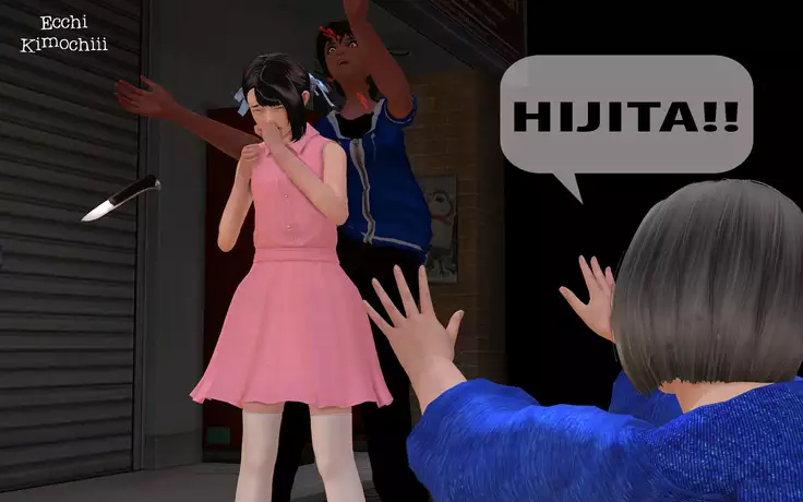 "Robo en el Callejón" parte 1/3 decensored "Ecchi Kimochiii"