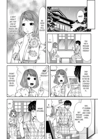 [Icelatte] Seitraishi ni Jirasare Tsuzuketa Tsuma ~Otto ni wa Ienai Nureiki Massage 1-6 | A Wife who Gets Teased Continually by a Masseur ー A Massage that Makes Me Cum Behind My Husband’s Back 1-6 [English]