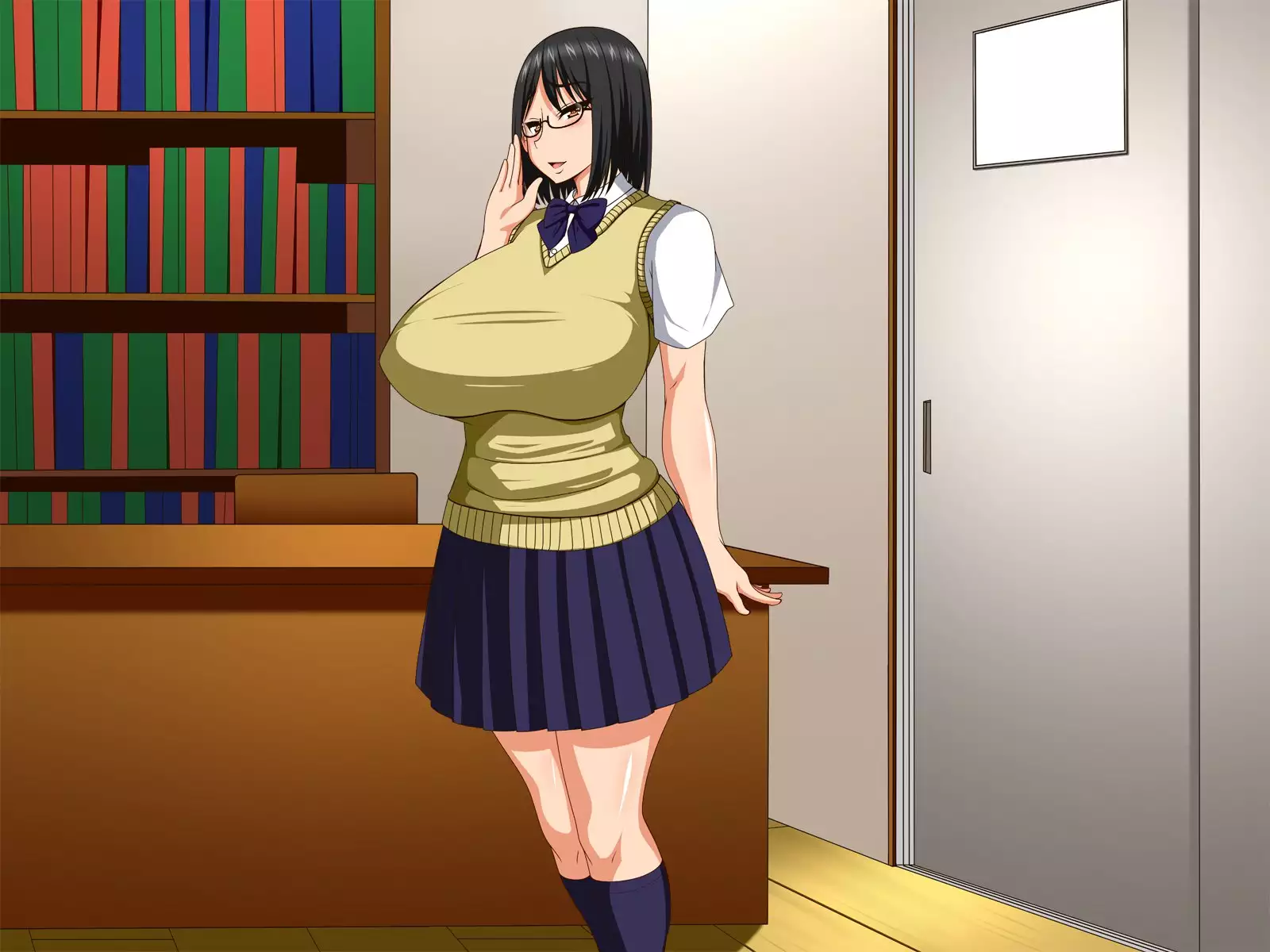 Chikan de Otoshita Kanojo to Dosukebe Deito Majime + Chikan = Megane Musume Bitch