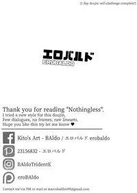 [Erobaldo] Nothingless