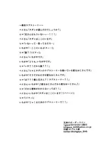 (HaruCC21) [1gaya (Ichigaya)] Kyoudai no Borderline (Big Hero 6)