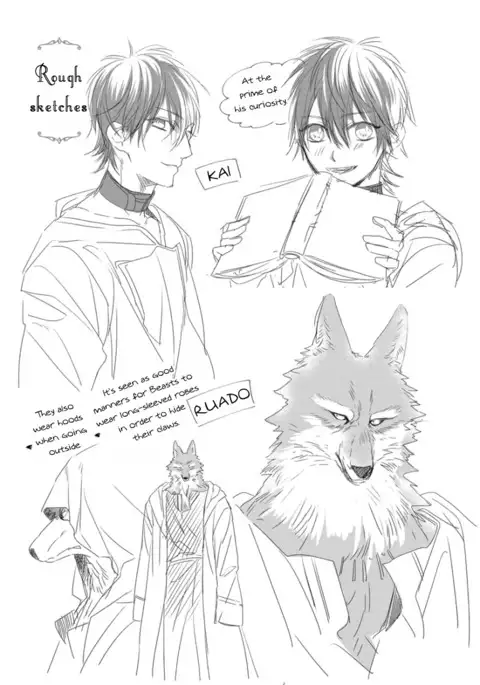 Pendulum: Kemonohito Omegaverse Ch. 1-2