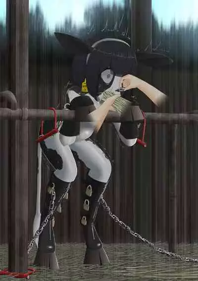 Cow Painted Girl shinshi zaibatsu