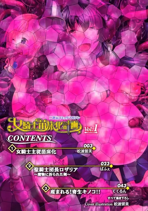 2D Comic Magazine Onna Kishi Naedokoka Keikaku Vol. 1