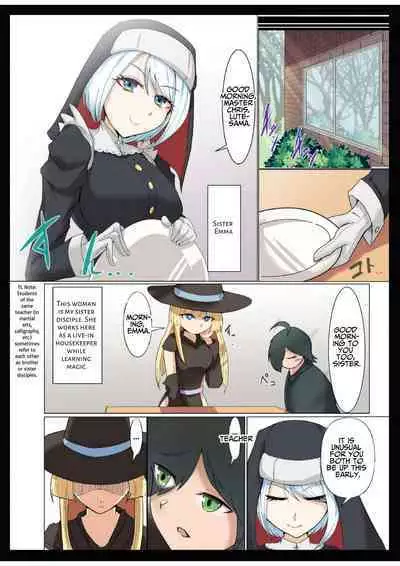 My Nunmaid Became A Succubus In Heat!?