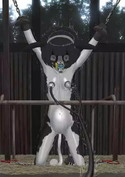 Cow Painted Girl shinshi zaibatsu