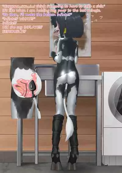 Cow Painted Girl shinshi zaibatsu