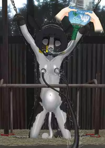 Cow Painted Girl shinshi zaibatsu