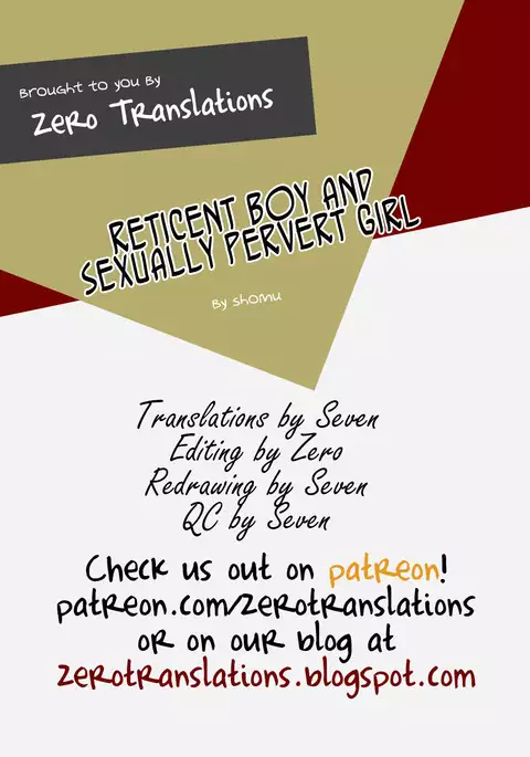 Reticent Boy and Sexually Pervert Girl