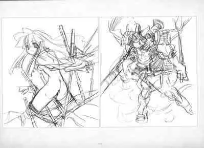 ALICESOFT ORION SCRIBBLES with CROQUIS ULTIMATE EDITION VOL.4 織音計画特別版 ラフ画集