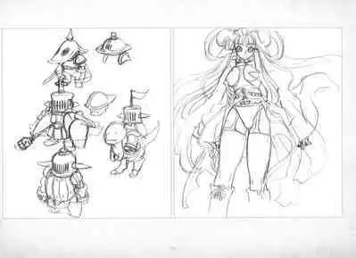 ALICESOFT ORION SCRIBBLES with CROQUIS ULTIMATE EDITION VOL.3 織音計画特別版 ラフ画集