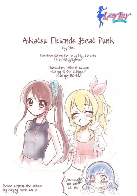 Aikatsu Friends Beat Punk