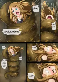 [Mist Night (Arniro)] Hell Of Swallowed: Serena VS Anaconda (Pokémon)