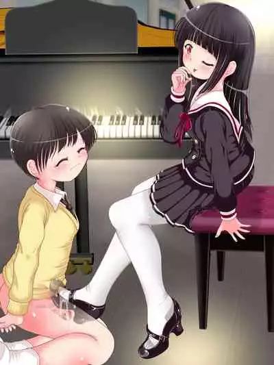 [Oneashi (Oneashi.)] Onna Gakusei no Fumi Fumi Kyouiku!? Tights & KneeSo Matsuri